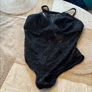 Adore Me Black Lace Chemise size 2x and NWT